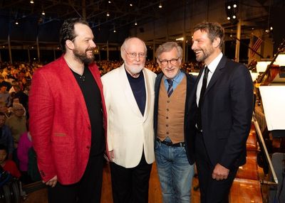 Andris Nelsons, John Williams, Steven Spielberg, Bradley Cooper
Photo Credit: Michael Photo