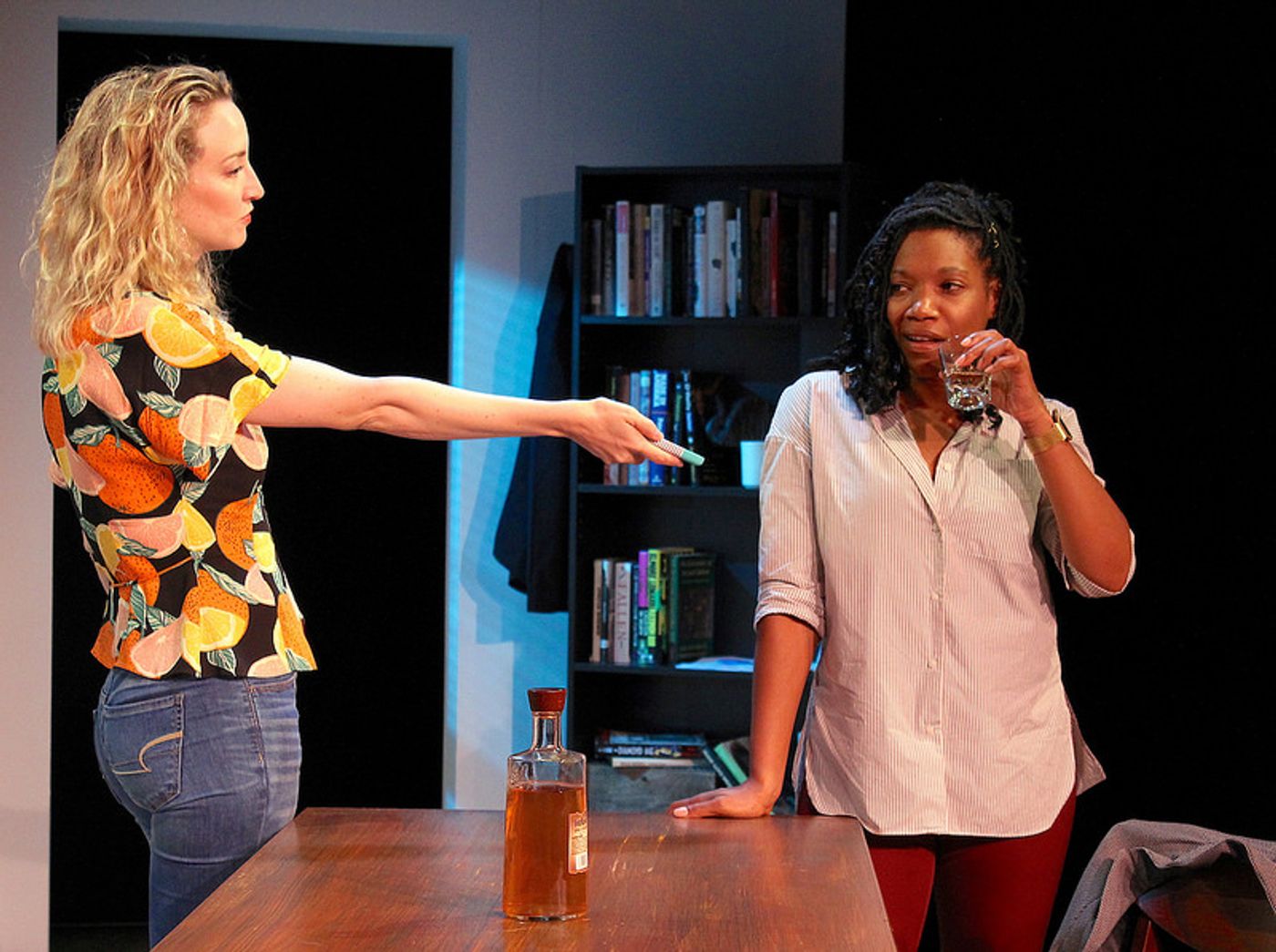 Review: WELL INTENTIONED WHITE PEOPLE at Barrington Stage Company dares audiences to go beyond getting Woke.  Image