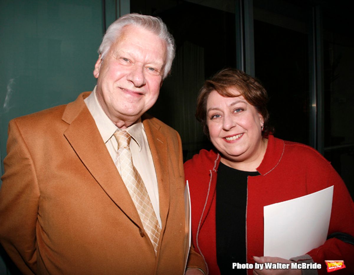 Brian Murray & Jayne Houdyshell attending the 28th Annual Lucille Lortel Awards held at the Penthouse at American Airlines Theatre in New York City.
 at 