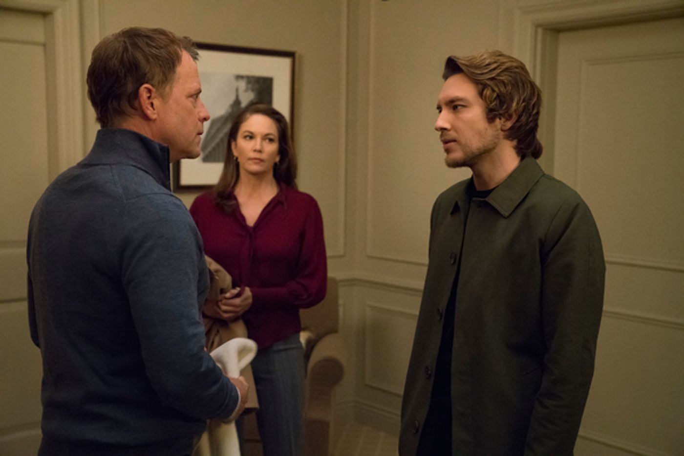 Photo Coverage: First Look at Diane Lane and Greg Kinnear on Season Six of HOUSE OF CARDS Photo Coverage: First Look at Diane Lane and Greg Kinnear on Season Six of HOUSE OF CARDS Image