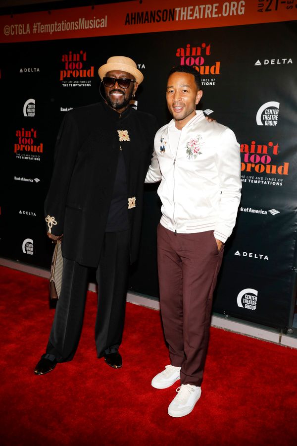 Otis Williams and John Legend Photo