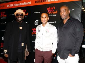 Otis Williams, John Legend and Mike Jackson @ BroadwayWorld Otis Williams, John Legend and Mike Jackson Photo