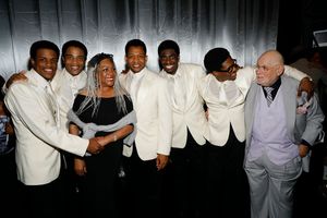 Jeremy Pope and James Harkness, Mary Wilson Derrick Baskin, Jawan M. Jackson, Ephraim Photo