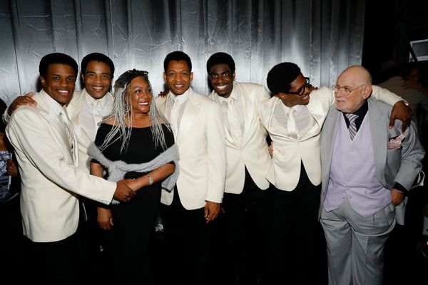 Jeremy Pope and James Harkness, Mary Wilson Derrick Baskin, Jawan M. Jackson, Ephraim Photo