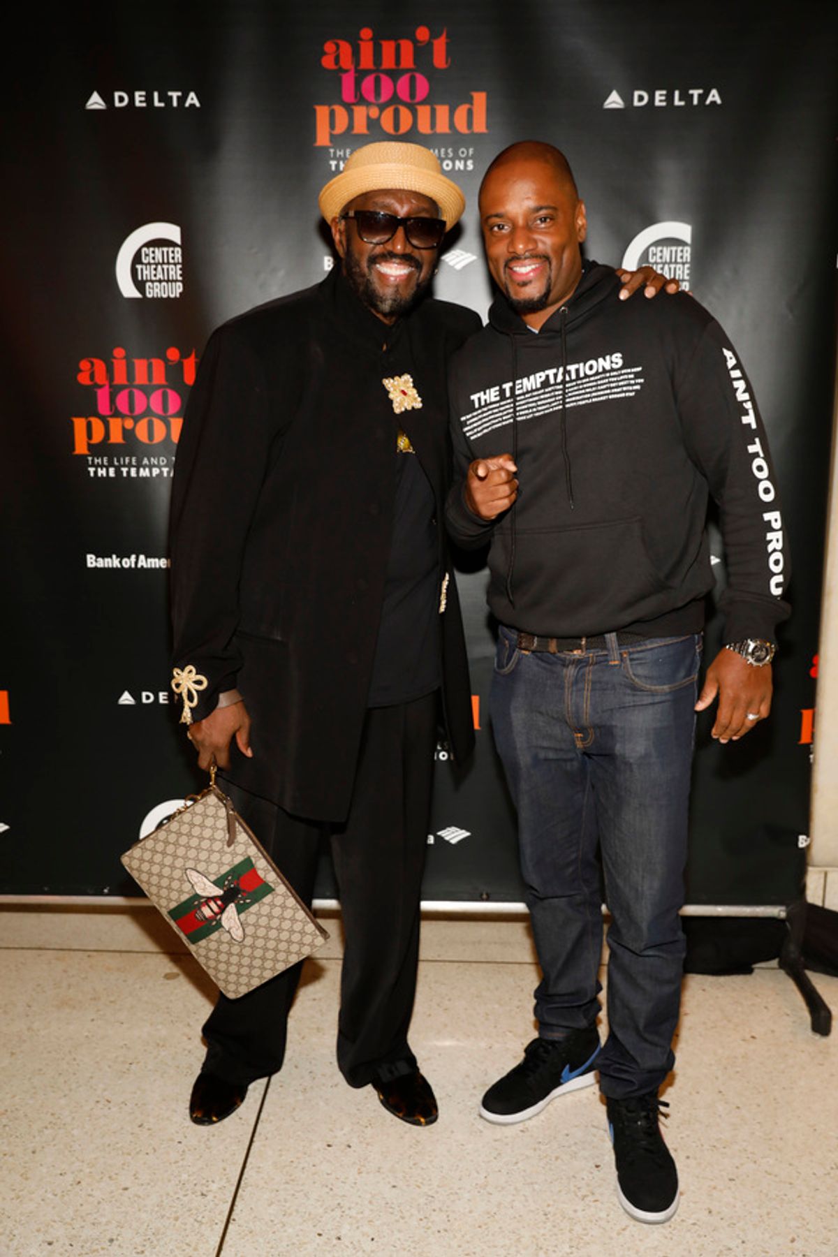 Otis Williams and Charles Malik Whitfield at 