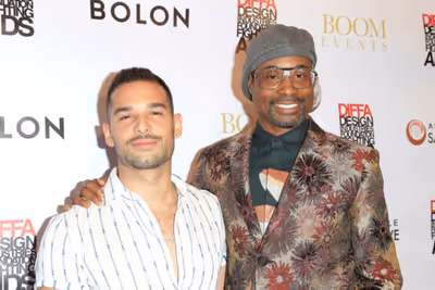 Johnny Sibilly & Billy Porter Photo