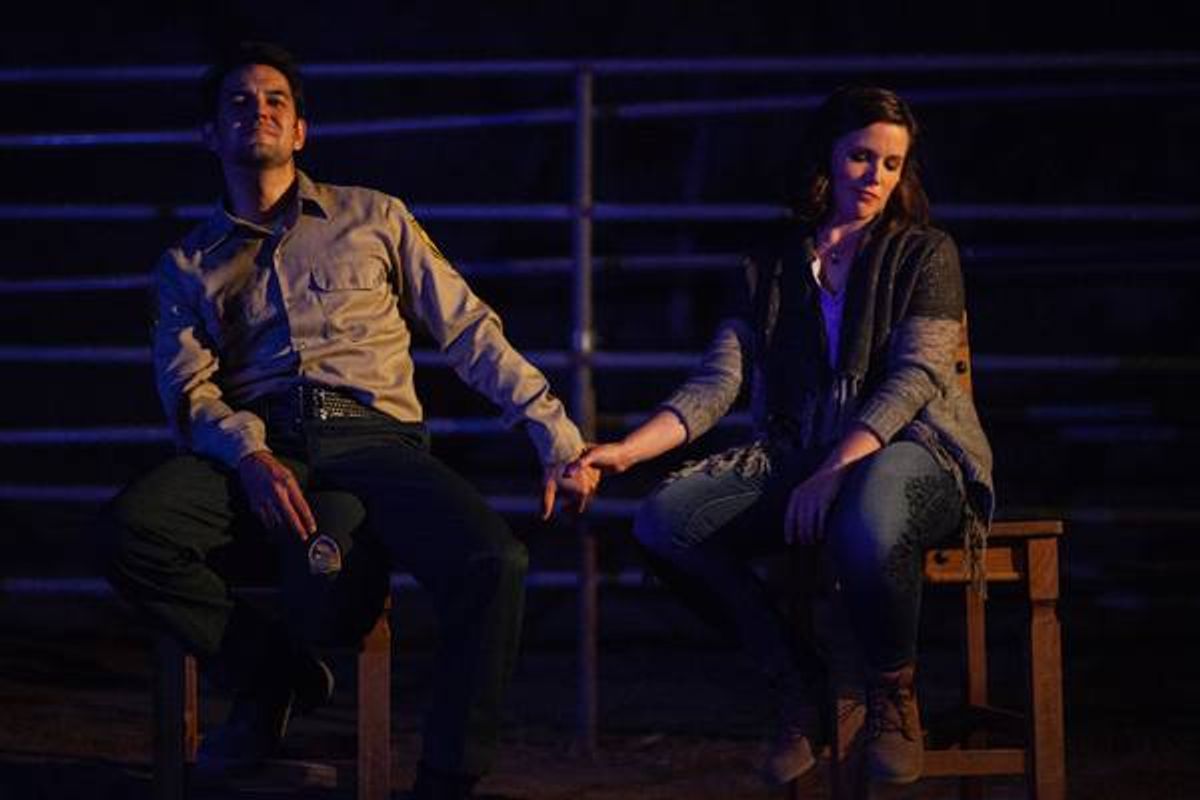 Joseph D. Valdez and Nicole Erb at 