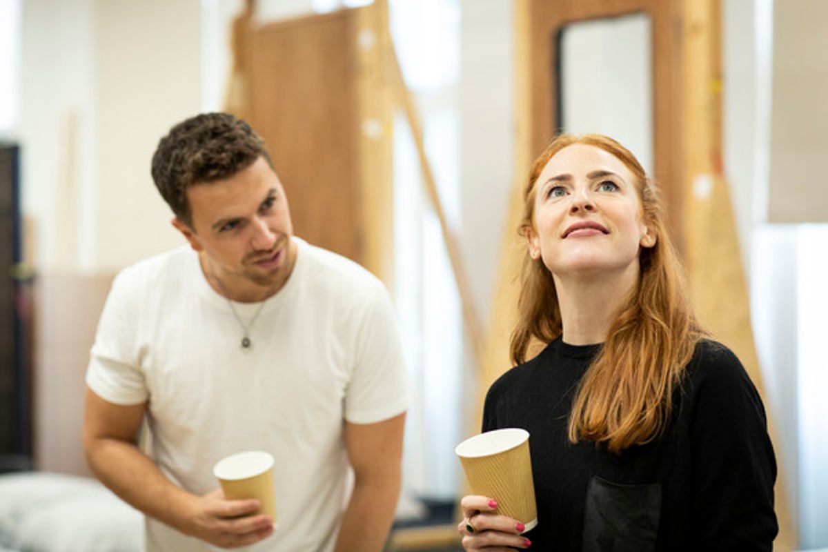 Richard Fleeshman and Rosalie Craig at 