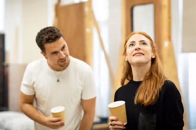 Richard Fleeshman and Rosalie Craig Photo