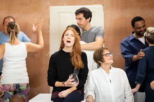 Rosalie Craig, Patti LuPone, and the Cast of Company @ BroadwayWorld Rosalie Craig, Patti LuPone, and the Cast of Company Photo