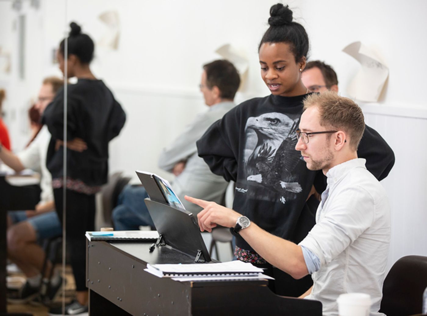 Photo Flash: Inside Rehearsal For THE RETURN OF THE SOLDIER at Hope Mill Theatre Photo Flash: Inside Rehearsal For THE RETURN OF THE SOLDIER at Hope Mill Theatre Image