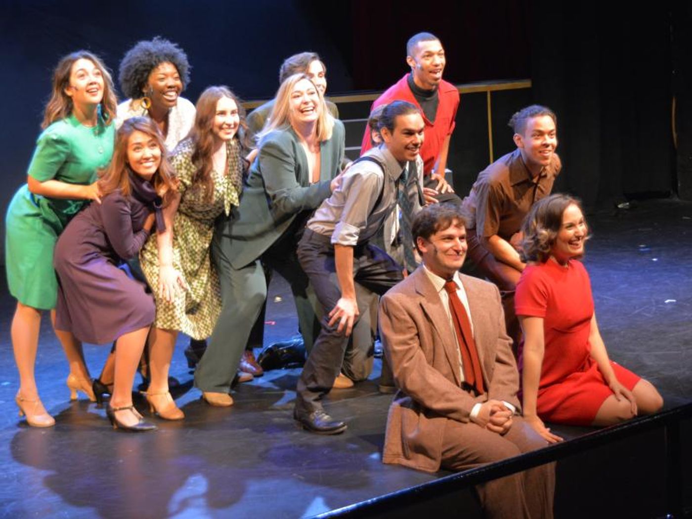 Review: MERRILY WE ROLL ALONG - BACKWARDS, TO UNDERSTAND THE IRONY at The Colony Theatre  Image