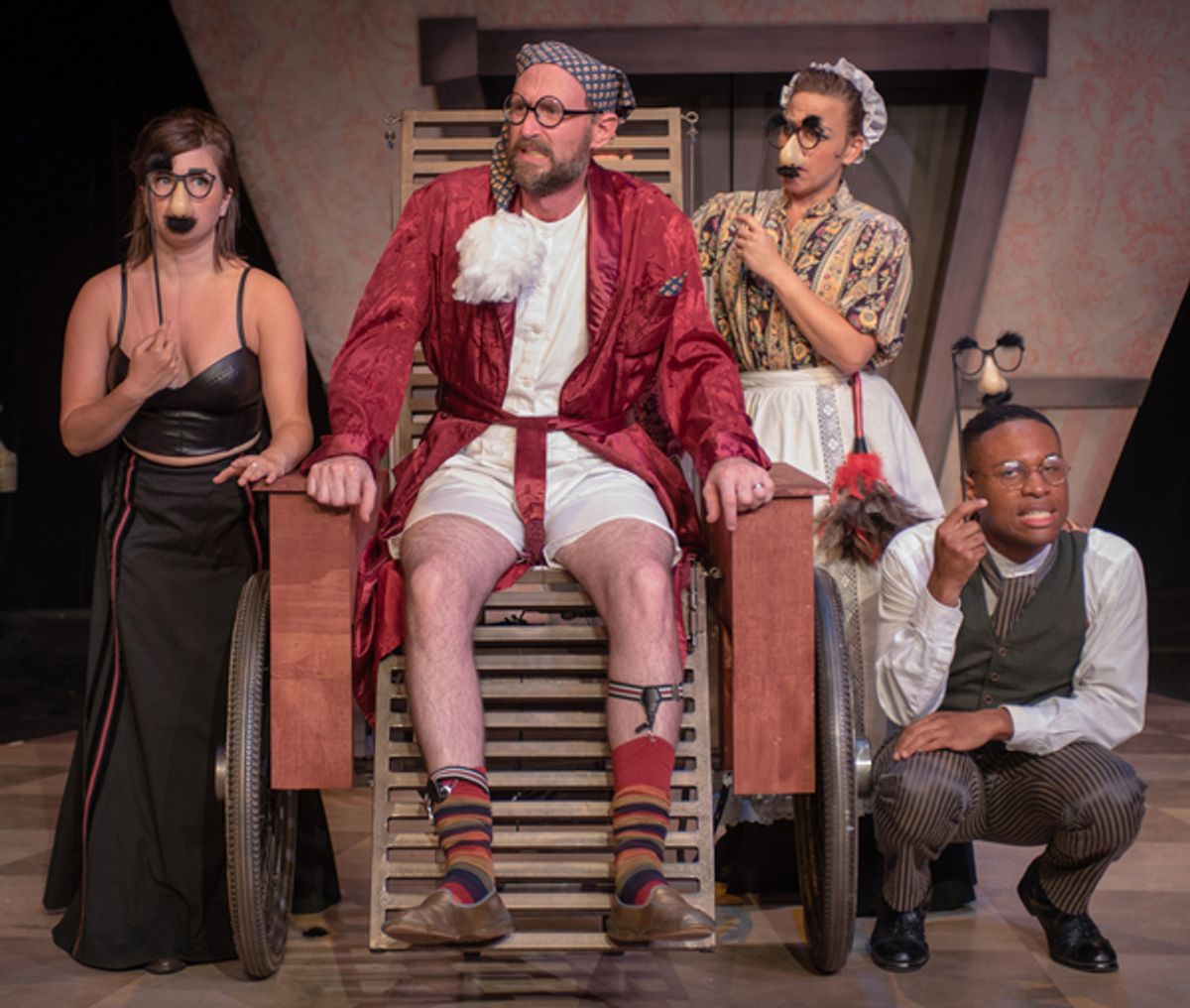 Allison Paige Gilman, Andrew Firda, Donna Marie Miller, Jamar Jones at 