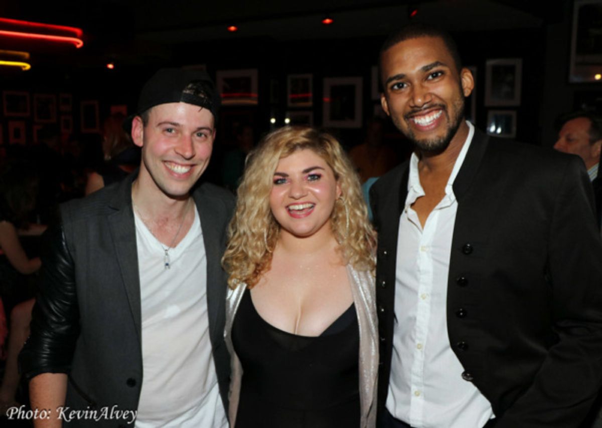 Evan Ruggiero, Nicole Loewenstein, Michael Robinson at 