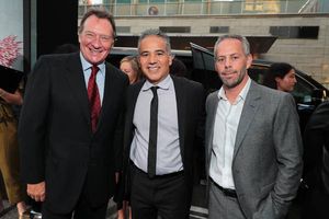 Gary Lucchesi, John Ortiz and Eric Reid Photo