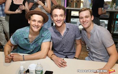 Ben Cook, Iain Young and Brendon Stimson Photo