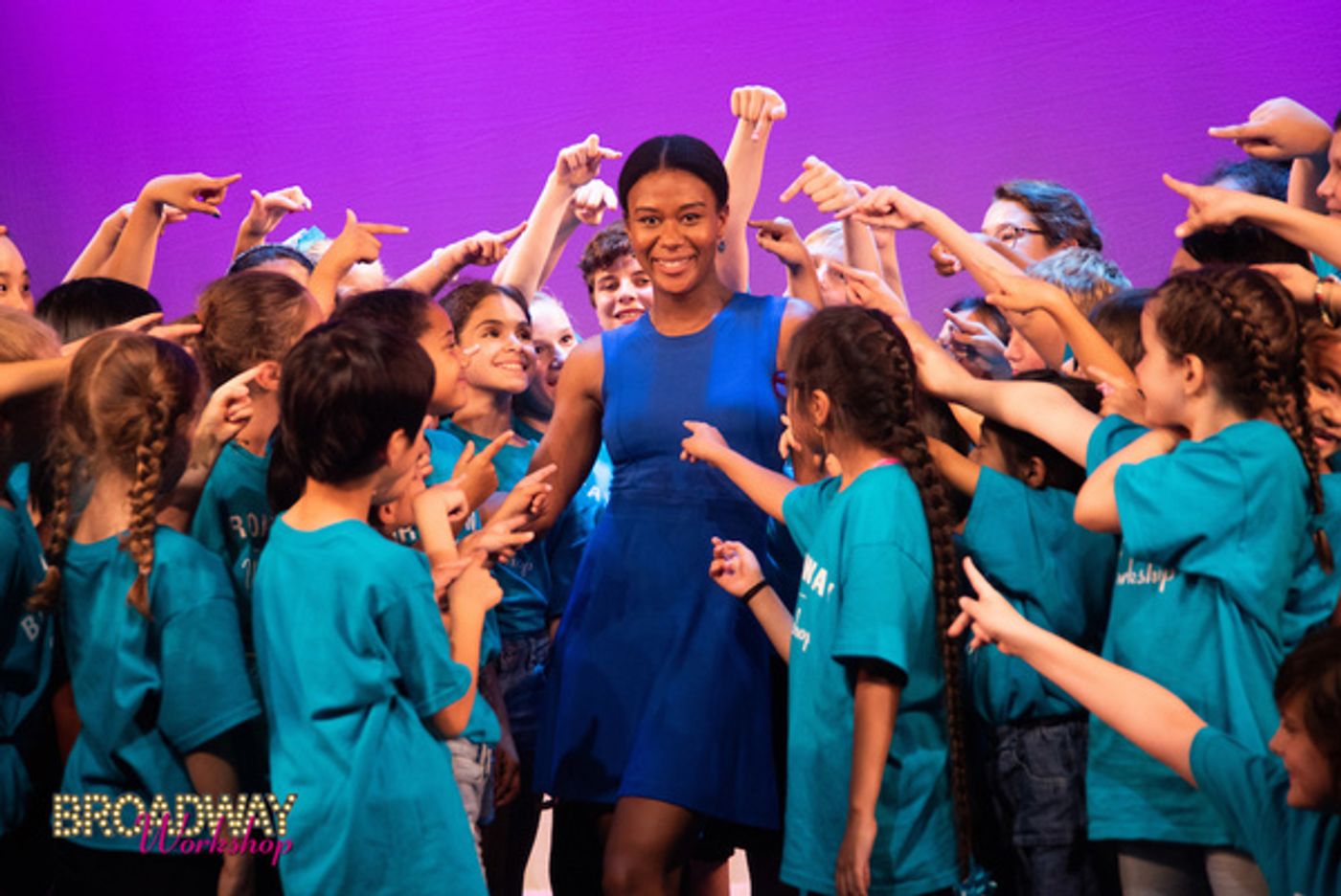 Photo Flash: Stars of MEAN GIRLS, FROZEN, SPONGEBOB and More Stop By Broadway Workshop Summer Intensive  Image