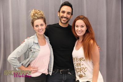 Taylor Louderman, Amir Arison & Sierra Boggess  Photo
