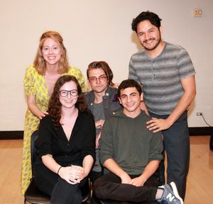 Paten Hughes, Jenna Wyman, Patrick Sawiles Caldwell, Tony Macht and Diego Andres Tapia @ BroadwayWorld Paten Hughes, Jenna Wyman, Patrick Sawiles Caldwell, Tony Macht and Diego Andres Tapi Photo