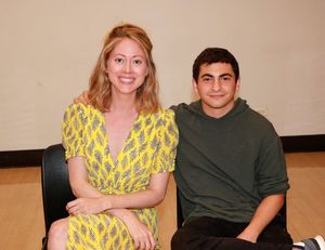 Paten Hughes and Tony Macht @ BroadwayWorld Paten Hughes and Tony Macht Photo