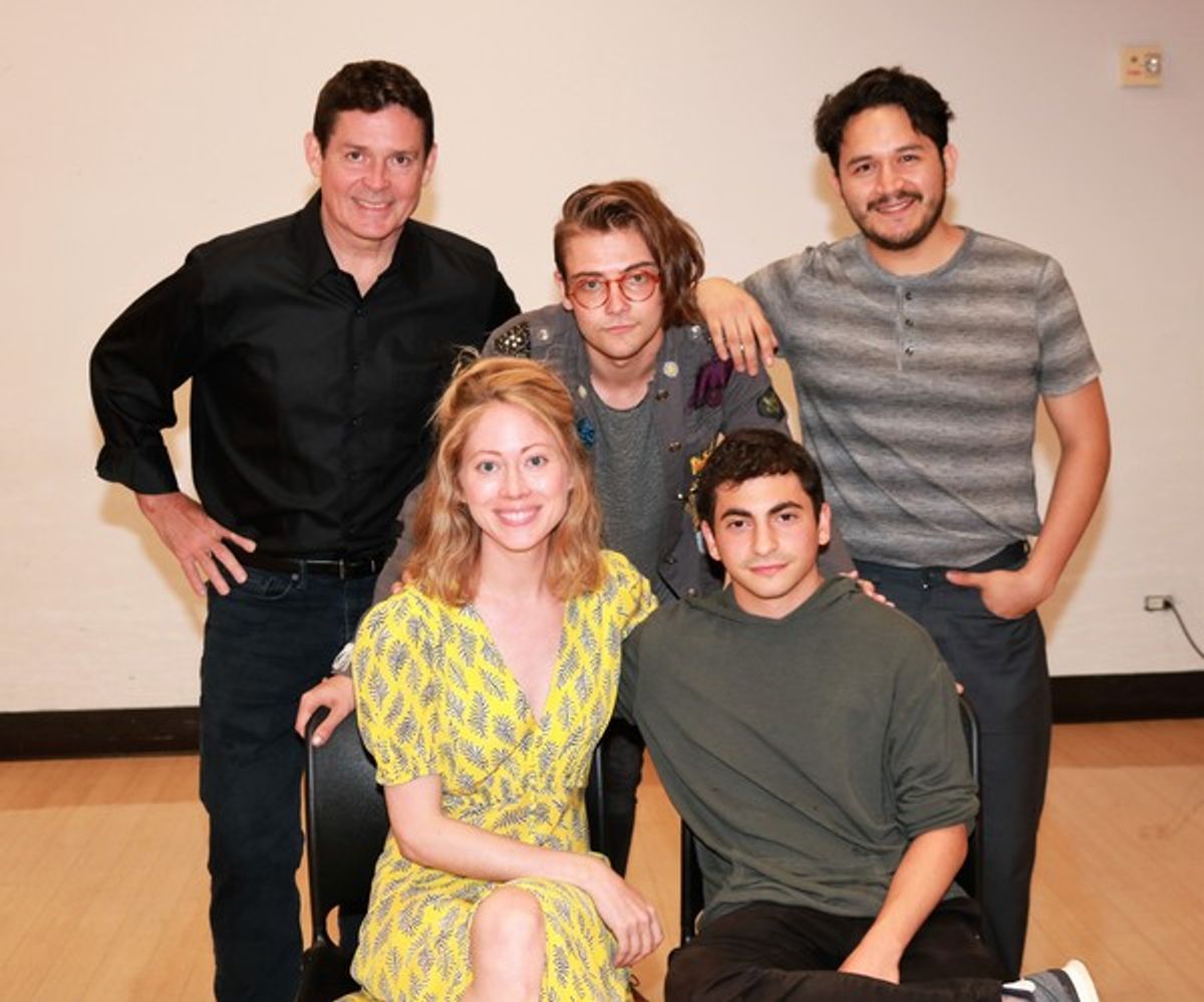 John Roney, Paten Hughes, Patrick Sawiles Caldwell, Tony Macht and Diego Andres Tapia at 