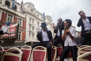 David Devyne, Haydon Eshun, Vivienne Ekwulugo, David Julien @ BroadwayWorld David Devyne, Haydon Eshun, Vivienne Ekwulugo, David Julien Photo