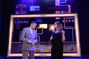 Mathew Horne (Raymond) & Mairi Barclay (Iris) Photo