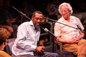 Edwin  Lee  Gibson  and  John  Gould  Rubin Photo