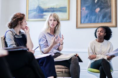 Eva Feiler, Philippa Quinn and Rujenne Green Photo