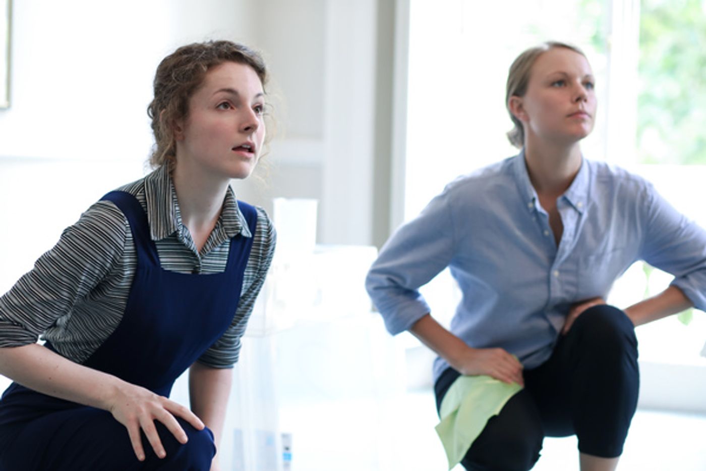Photo Flash: In Rehearsal with SQUARE ROUNDS at Finborough Theatre  Image