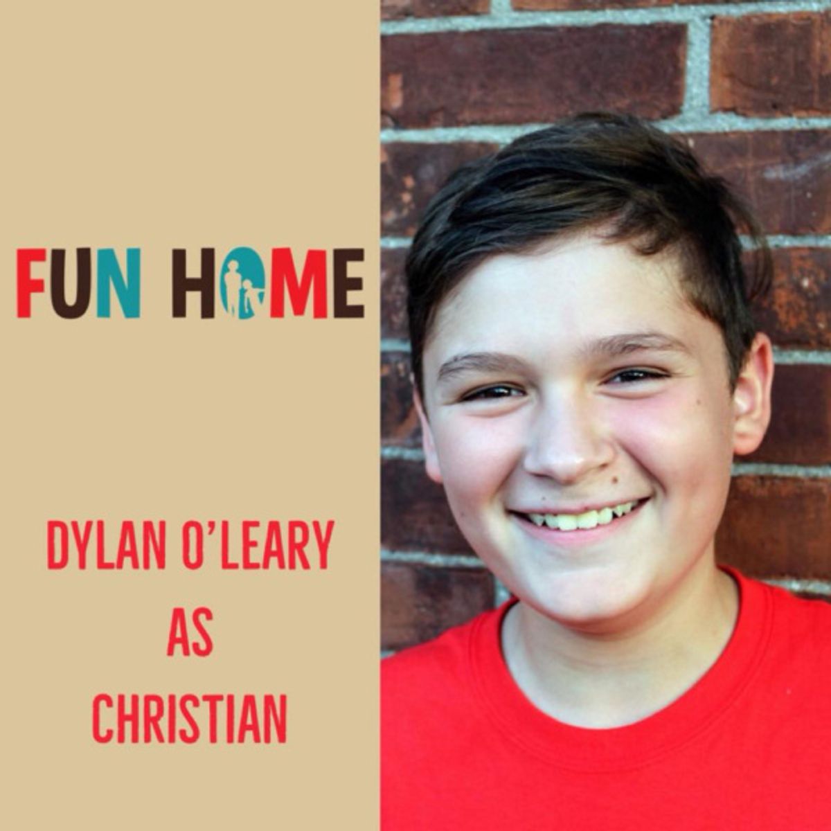 Dylan O'Leary as Christian

Fun Home, SmithtownPAC. 
Sept. 8th - Oct. 20th, 2018. 
Photo: Courtney Braun. at 