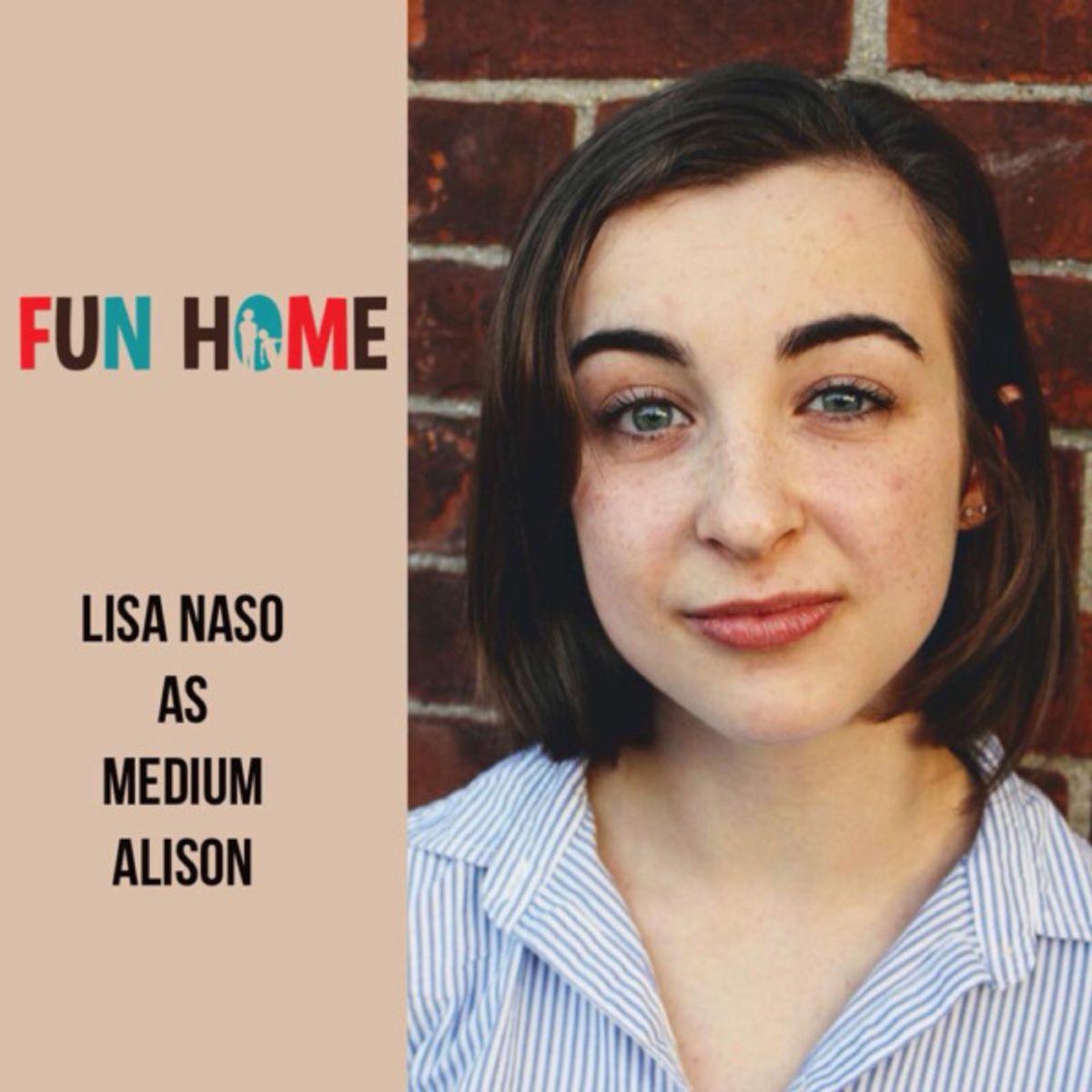 Lisa Naso as Medium Alison

Fun Home, SmithtownPAC. 
Sept. 8th - Oct. 20th, 2018. 
Photo: Courtney Braun. at 