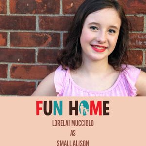 Lorelai Mucciolo as Small Alison
Fun Home, SmithtownPAC.
Sept. 8th - Oct. 20th, 2018.
Photo: Courtney Braun. @ BroadwayWorld Lorelai Mucciolo as Small Alison
Fun Home, SmithtownPAC.
Sept. 8th - Oct. 20th, 201 Photo