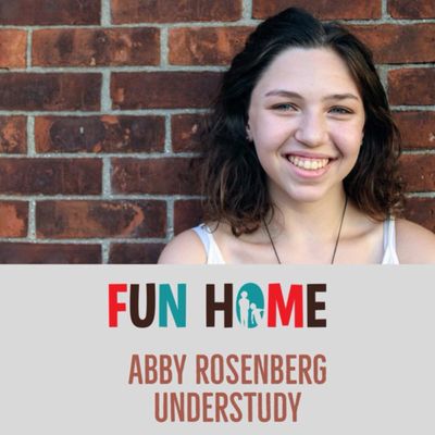 Abby Rosenberg

Fun Home, SmithtownPAC. 
Sept. 8th - Oct. 20th, 2018. 
Photo: Courtne Photo