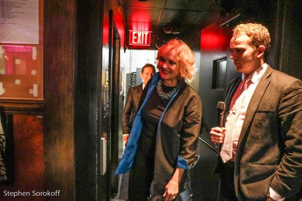 Michael Feinstein, Christine Ebersole, Sanborn McGraw at 