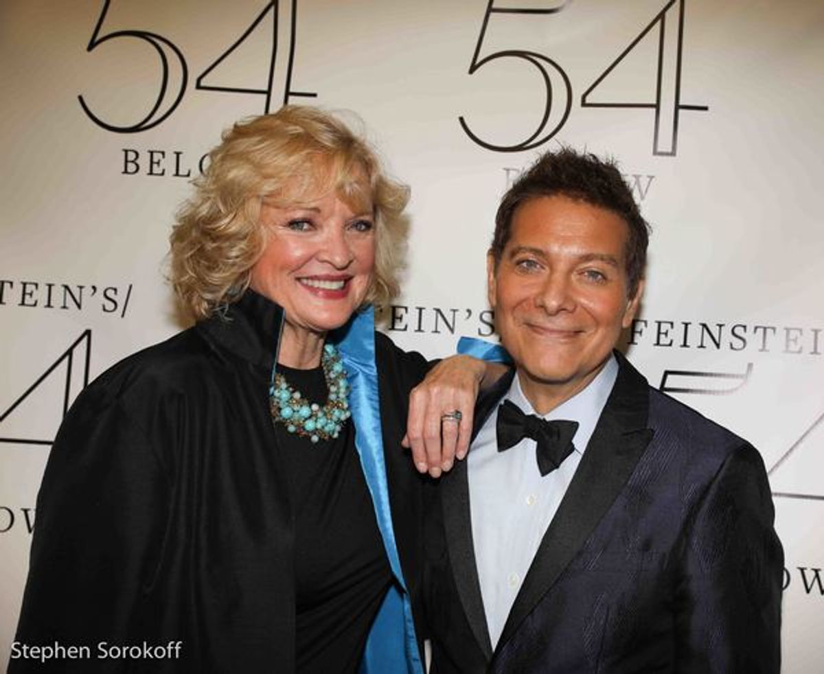 Christine Ebersole & Michael Feinstein at 