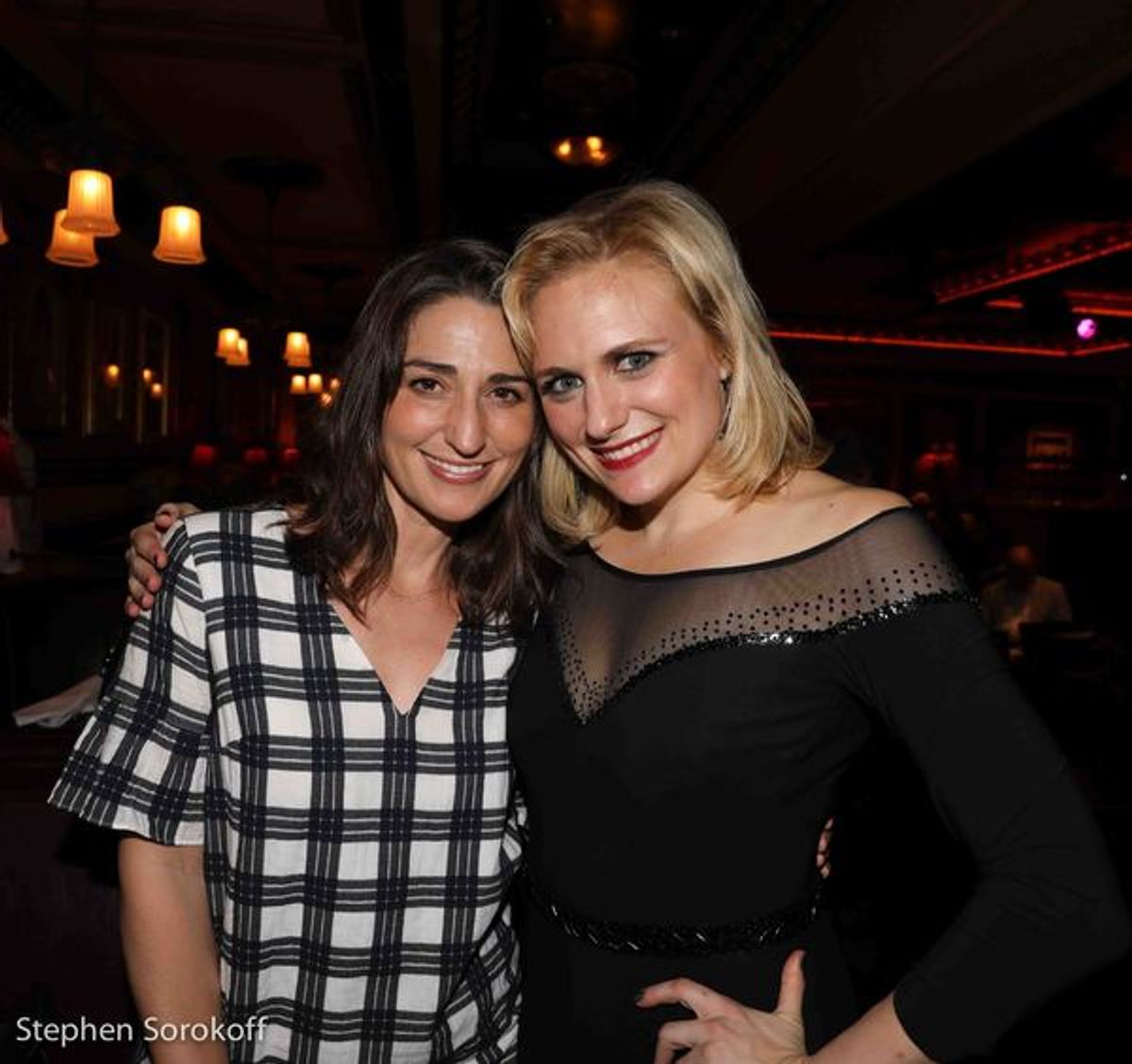 Sarah Bareilles & Michele Lee at 
