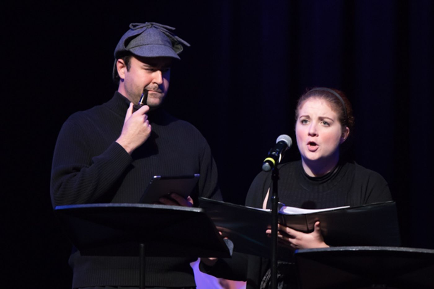 Photo Flash: Inside Brian Horne's SECOND TO SHERLOCK New Musical Reading  Image