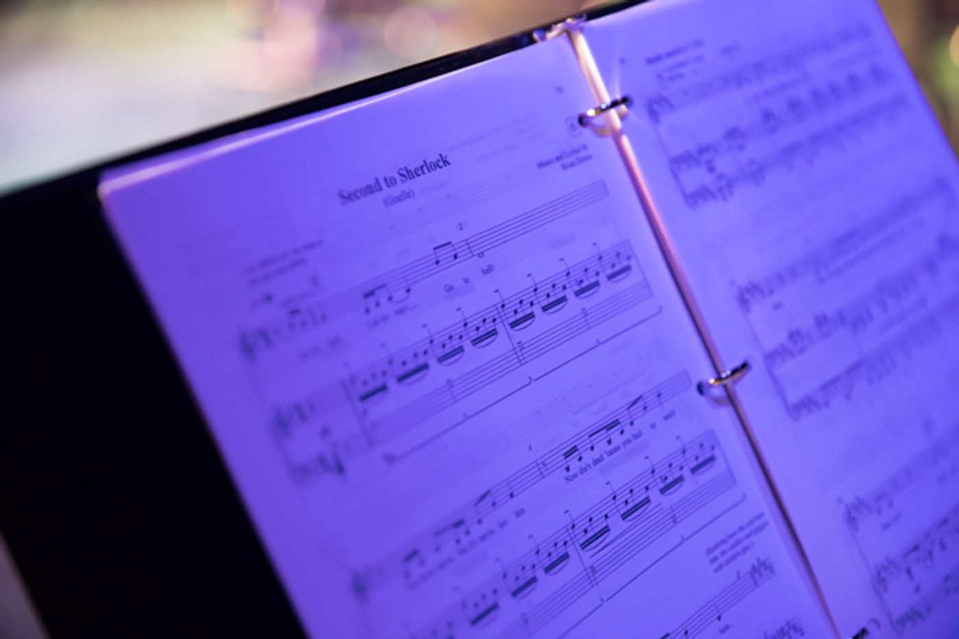 Photo Flash: Inside Brian Horne's SECOND TO SHERLOCK New Musical Reading  Image