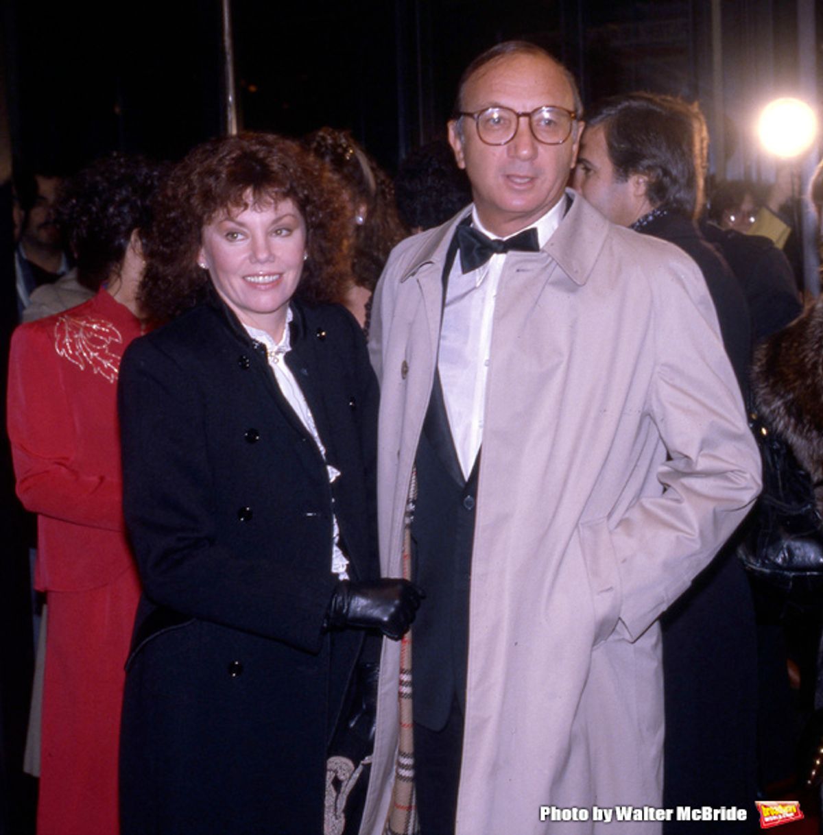 Marsha Mason and Neil Simon attend a movie premiere on October 15, 208 in New York City. at 