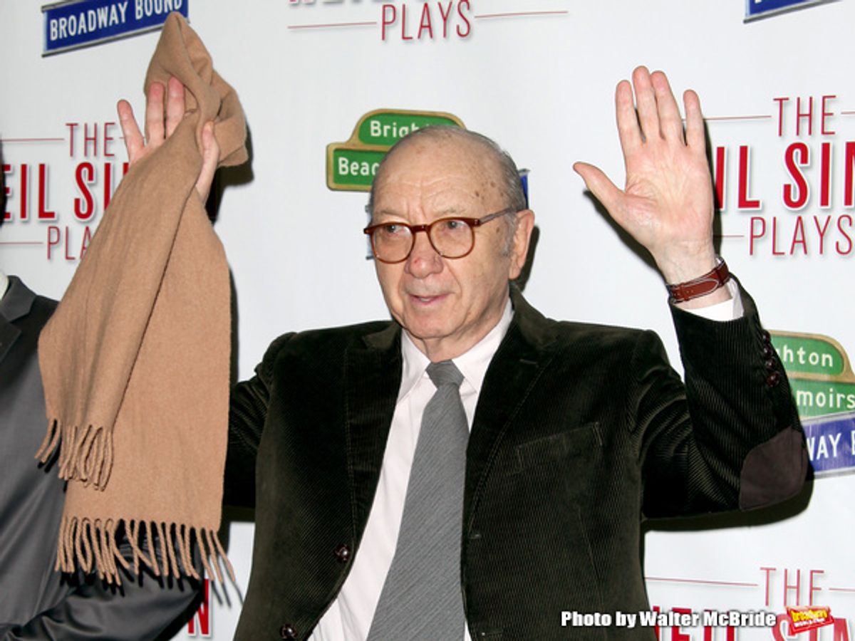 Neil Simon arriving for the Opening Night of Neil Simon's 'Brighton Beach Memoirs'  at the Nederlander Theatre in New York City.
October 25, 2009
 at 