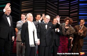 Neil Simon, Burt Bacharach, Sean Hayes, Hal David, Rob Ashford, Tony Goldwyn.taking a Photo