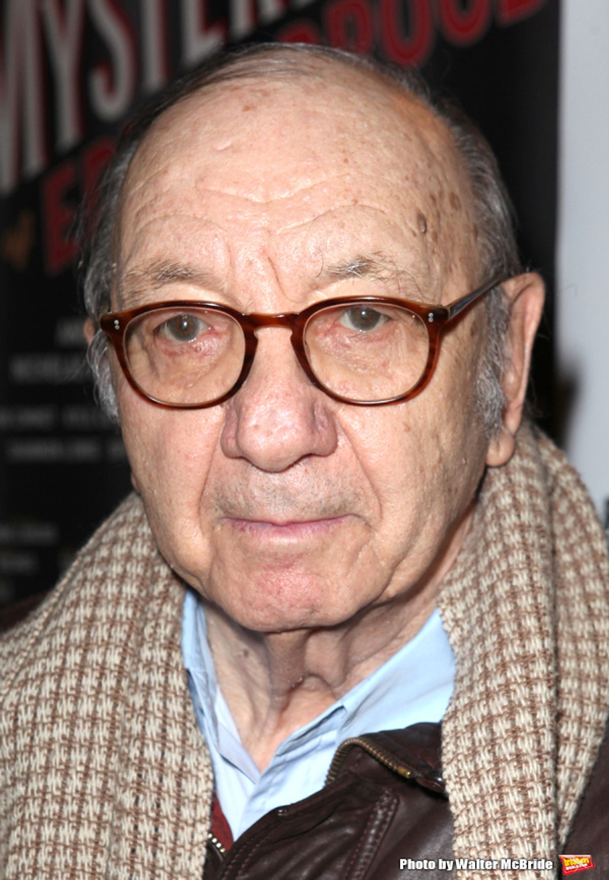 Neil Simon attending the Broadway Opening Night Performance of 'The Mystery of Edwin Drood' at Studio 54 in New York City on 11/13/2012 at 