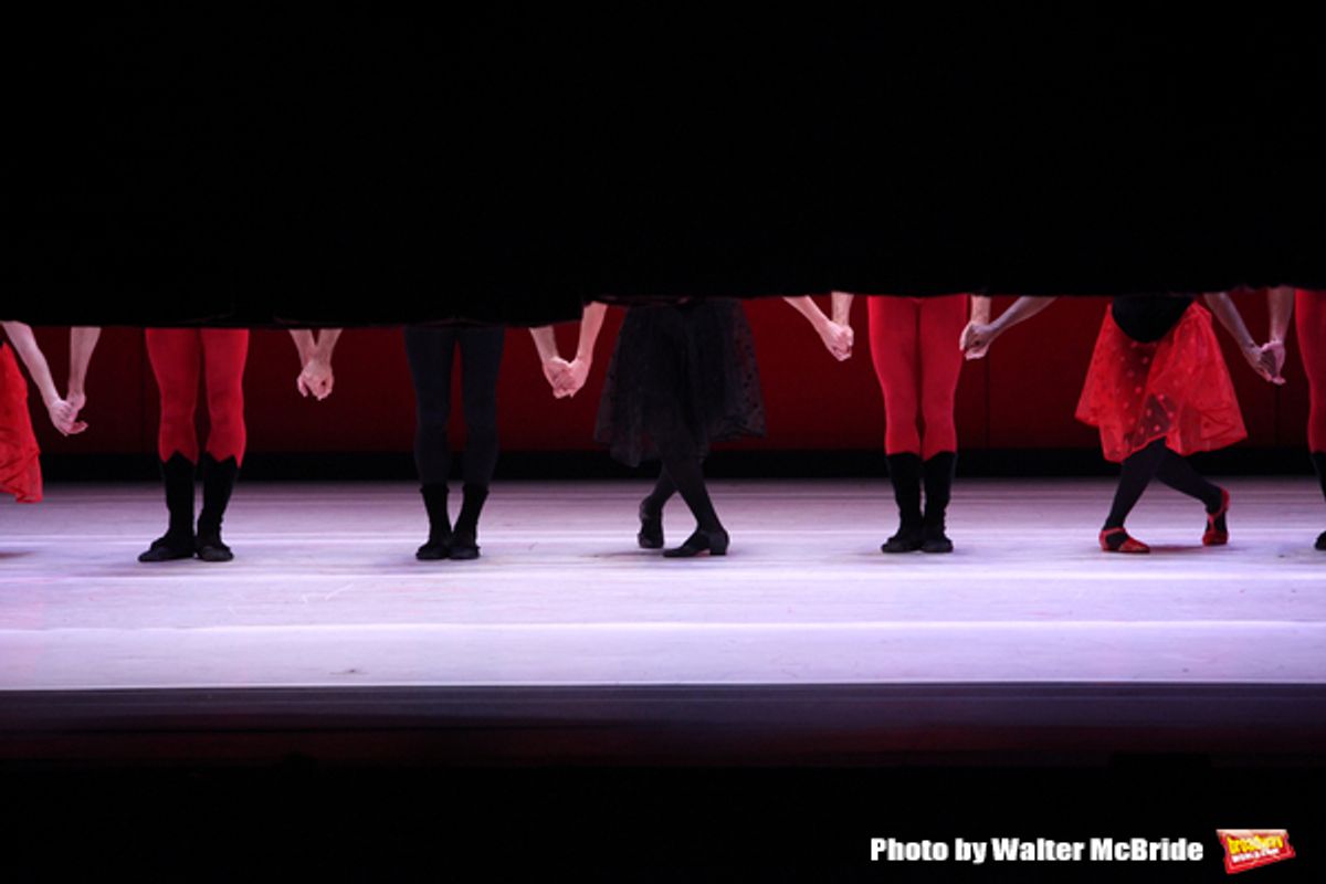 Paul Taylor Dance Company performs at The 58th Annual Capezio Dance Award honoring Arlene Shuler during the  opening for the Fall For Dance Festival at City Center, New York City.
September 22, 2009
 at 
