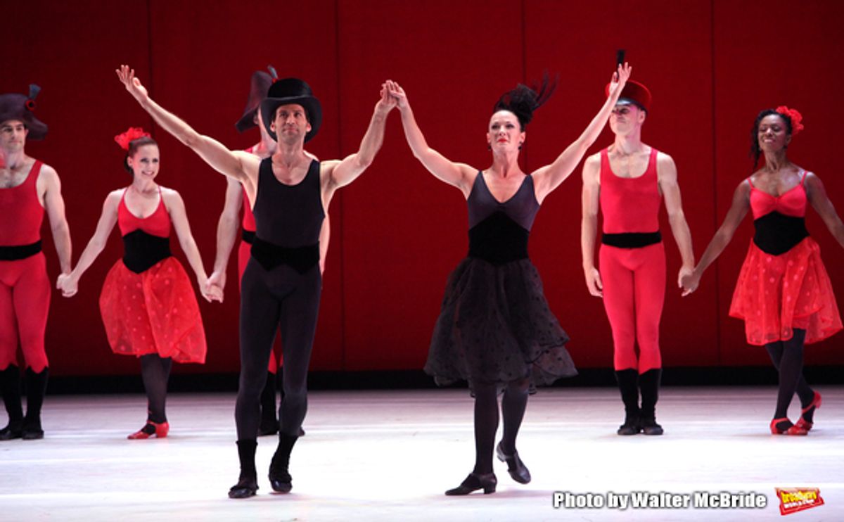 Paul Taylor Dance Company performs at The 58th Annual Capezio Dance Award honoring Arlene Shuler during the  opening for the Fall For Dance Festival at City Center, New York City.
September 22, 2009
 at 