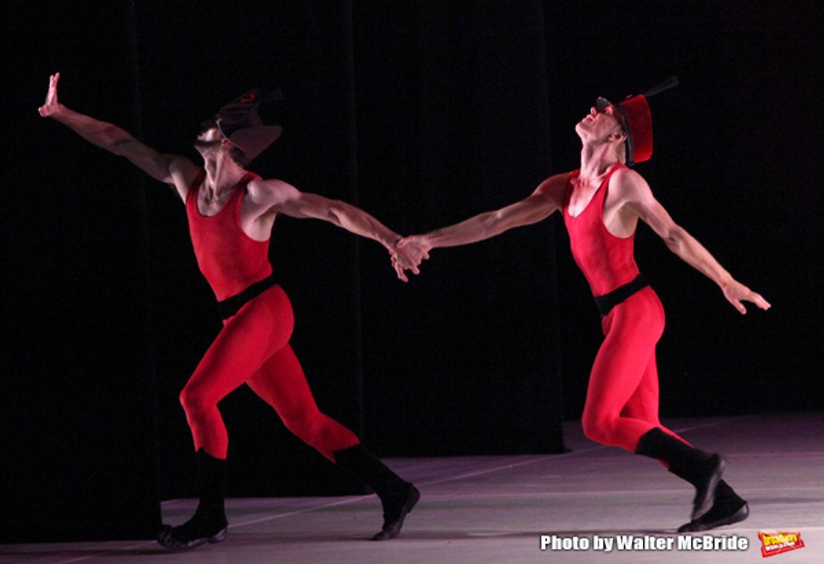 Paul Taylor Dance Company performs at The 58th Annual Capezio Dance Award honoring Arlene Shuler during the  opening for the Fall For Dance Festival at City Center, New York City.
September 22, 2009
 at 