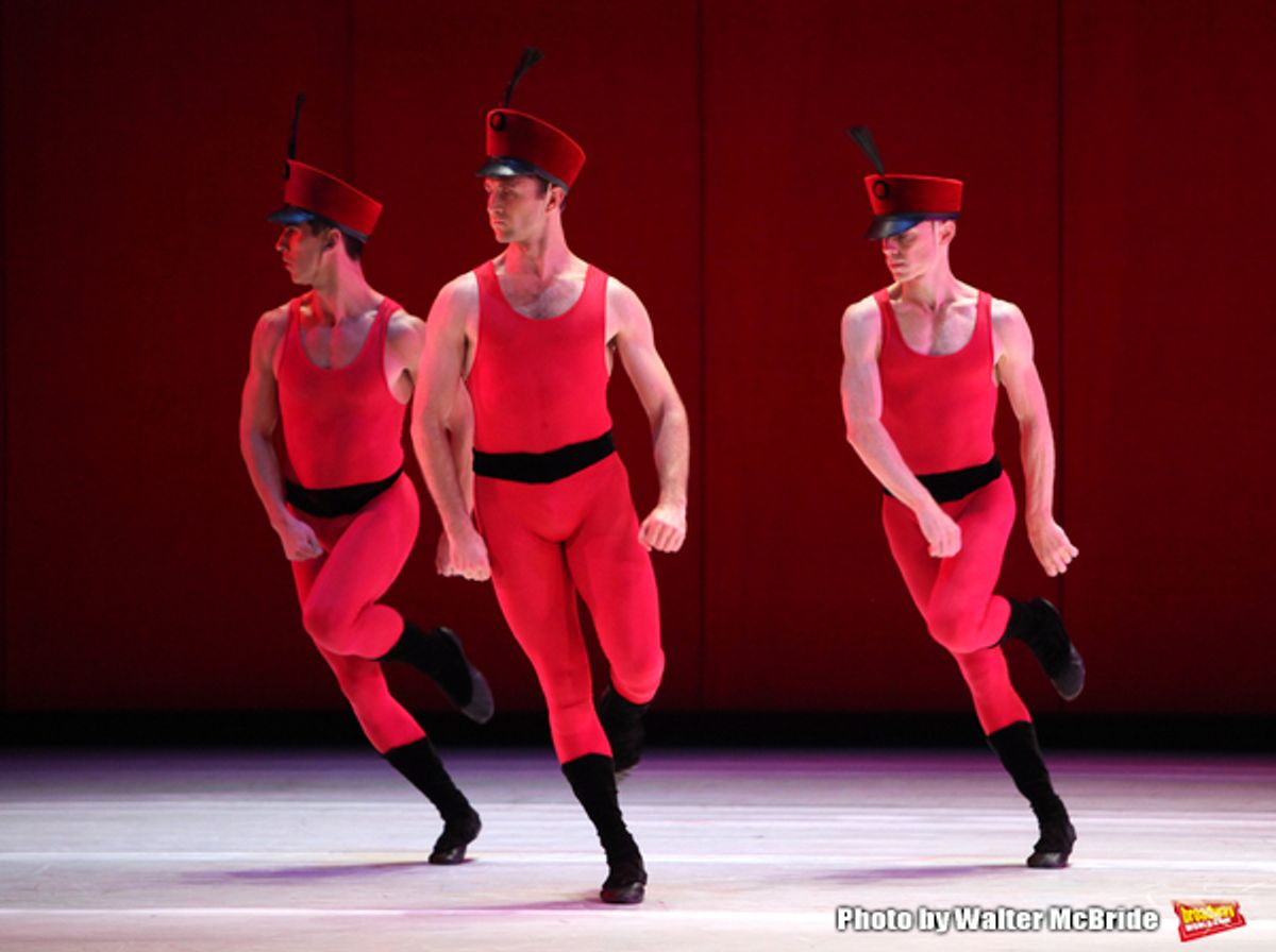 Paul Taylor Dance Company performs at The 58th Annual Capezio Dance Award honoring Arlene Shuler during the  opening for the Fall For Dance Festival at City Center, New York City.
September 22, 2009
 at 