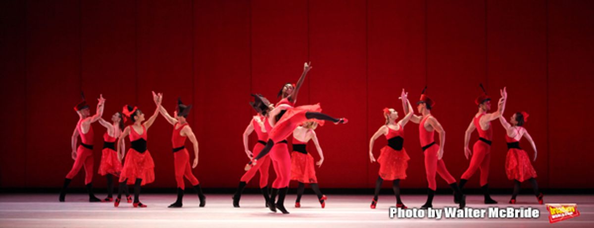 Paul Taylor Dance Company performs at The 58th Annual Capezio Dance Award honoring Arlene Shuler during the  opening for the Fall For Dance Festival at City Center, New York City.
September 22, 2009
 at 