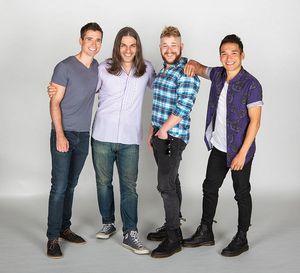 Matt Doyle, Lucas Papaelias, F. Michael Haynie, Zachary Noah Piser Photo