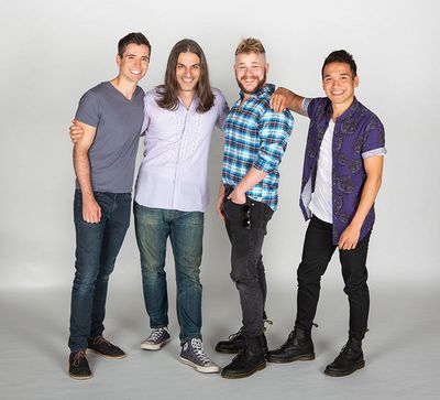 Matt Doyle, Lucas Papaelias, F. Michael Haynie, Zachary Noah Piser Photo